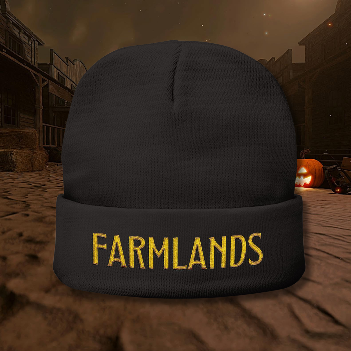 FarmLands Knit Beanie (Embroidery)