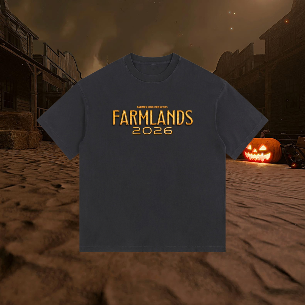 Line Up 2026 Vintage Washed Oversized Cotton T-Shirt