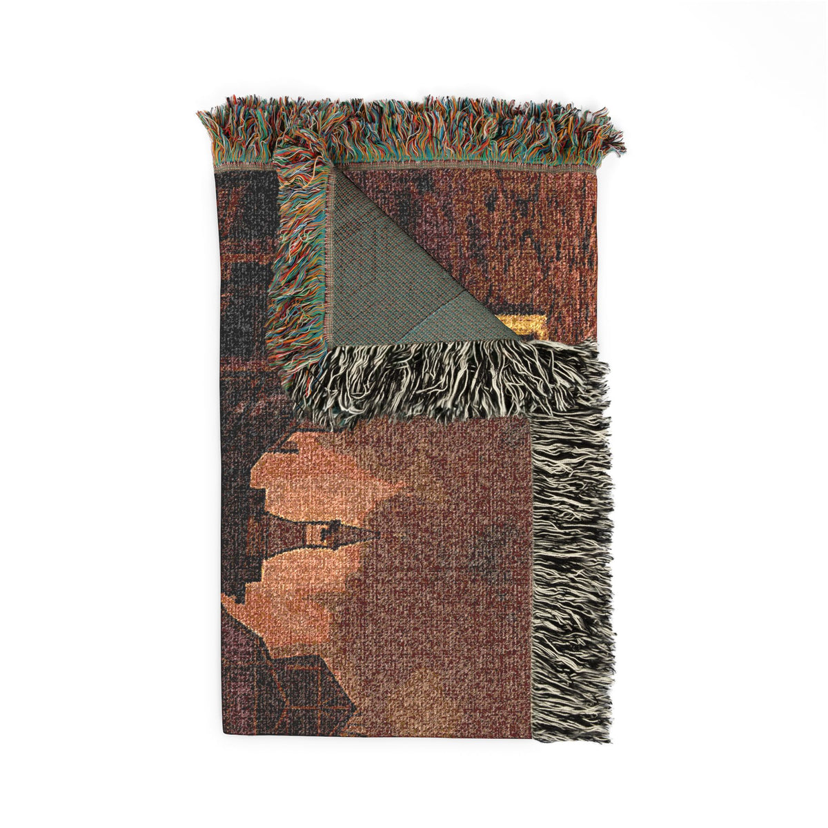 Woven Blanket — 'Farmlands 2026' Throw Blanket