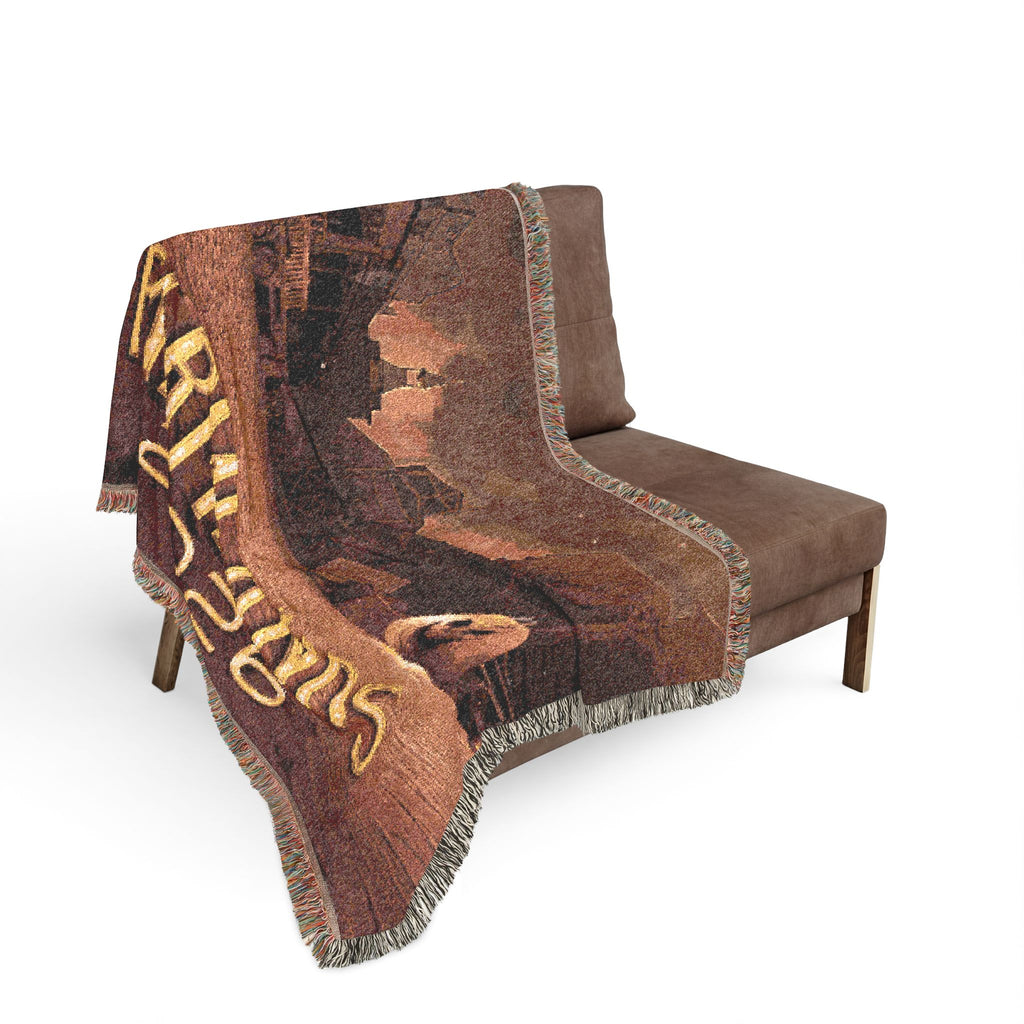 Woven Blanket — 'Farmlands 2026' Throw Blanket