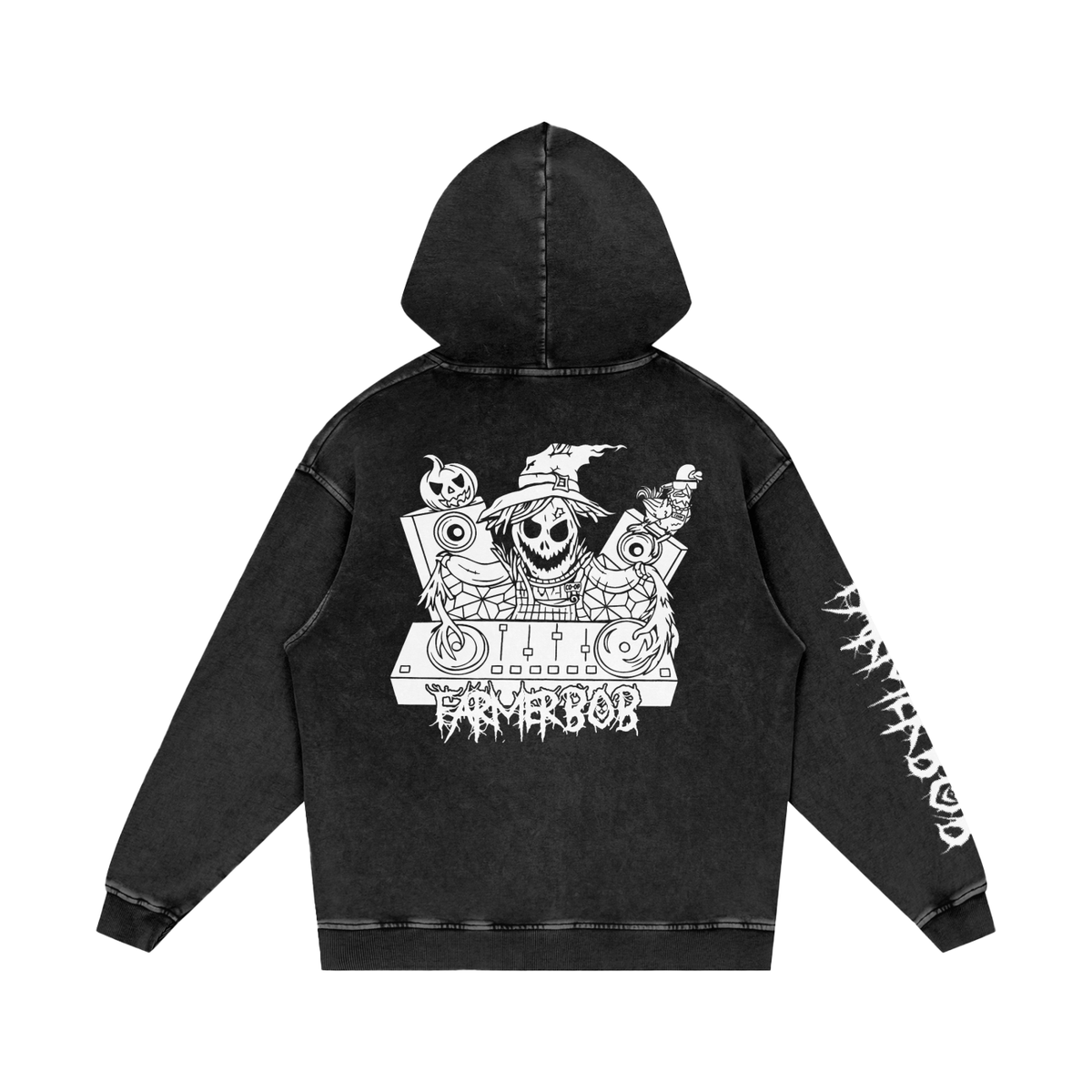 Farmer BoB Presents Snow Washed Loose Cotton Hoodie