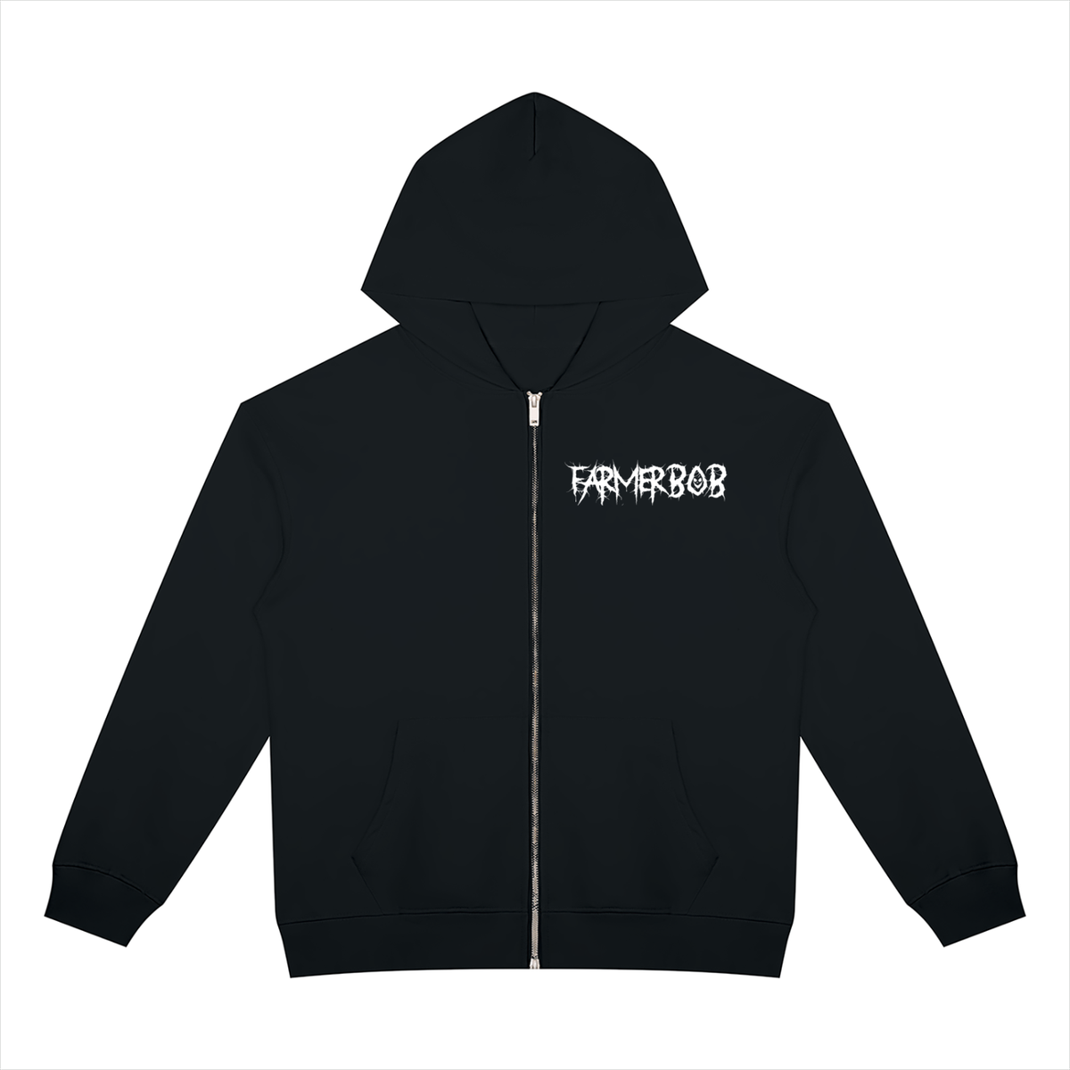 Farmer BoB Wanted Unisex Heavyweight Full Zip Hoodie
