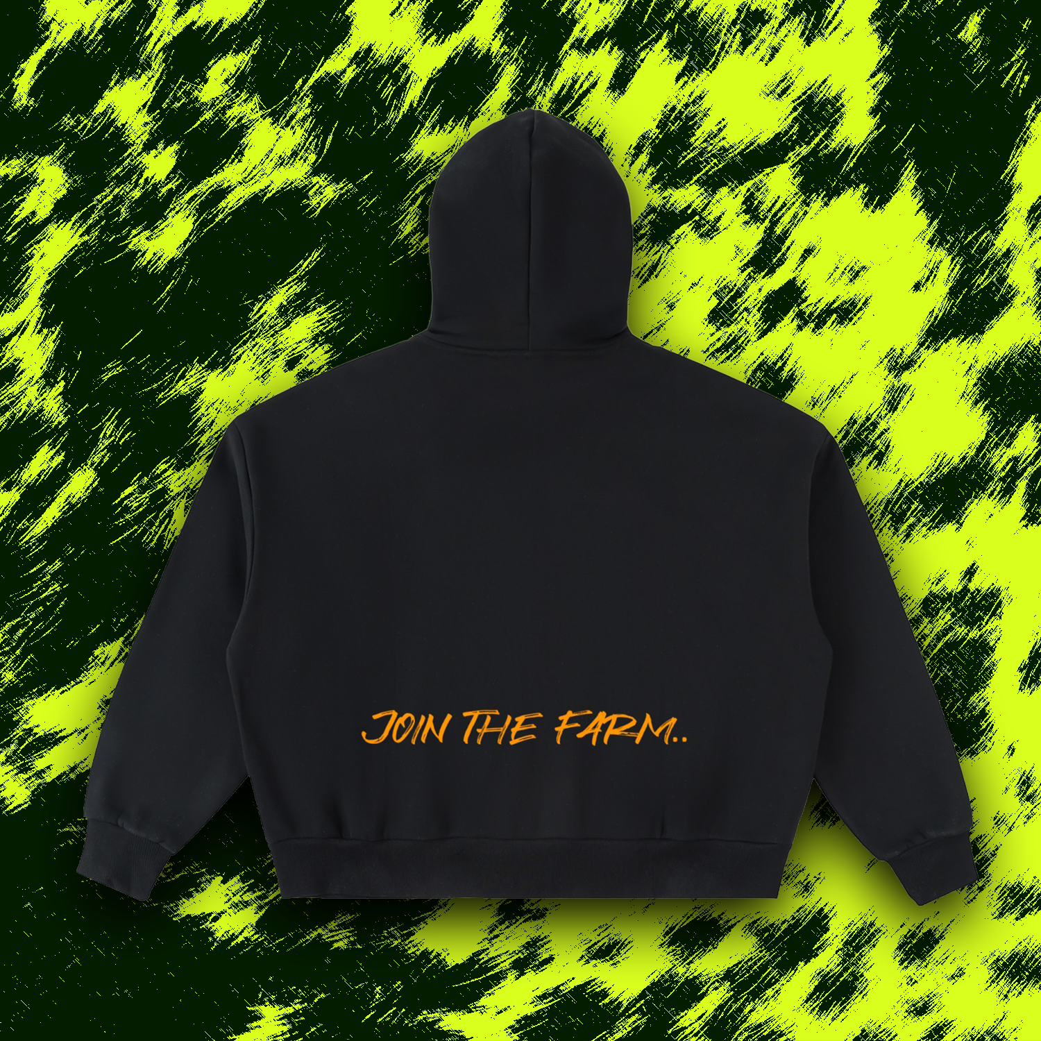 Fleeced Full-Zip Boxy Hoodie