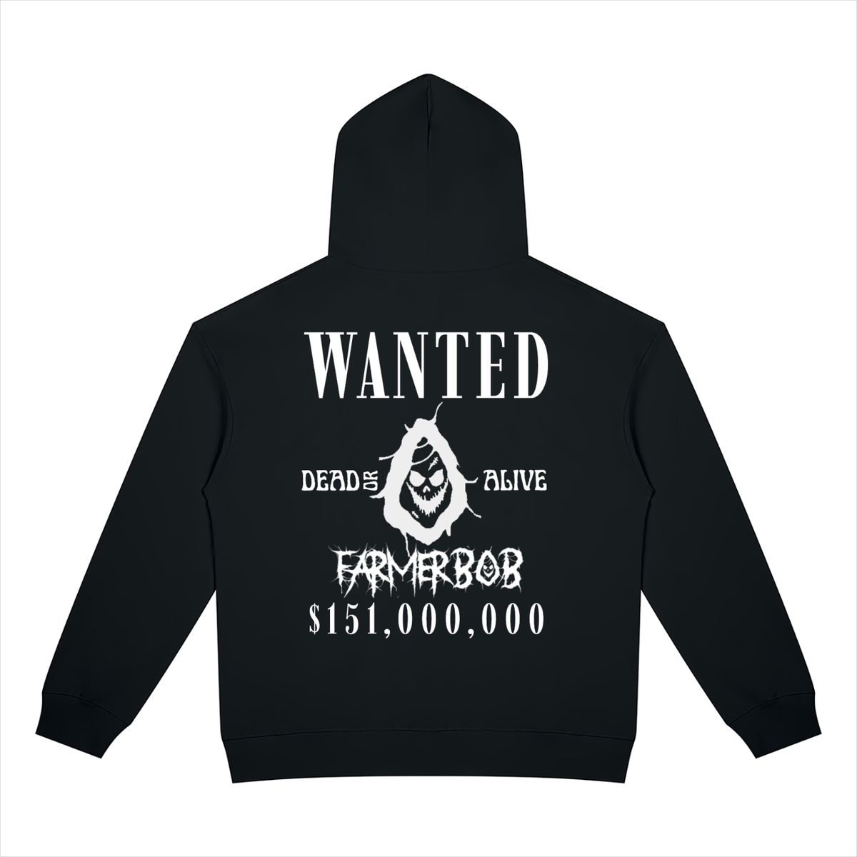 Farmer BoB Wanted Unisex Heavyweight Full Zip Hoodie